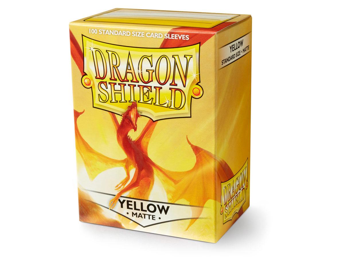 Dragon Shield Matte - Yellow (100 ct. in box)