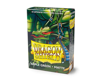 Dragon Shield Matte Japanese Sleeves - Apple Green (60 ct. In box)