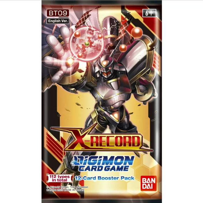 Digimon Card Game BT09 X Record Booster