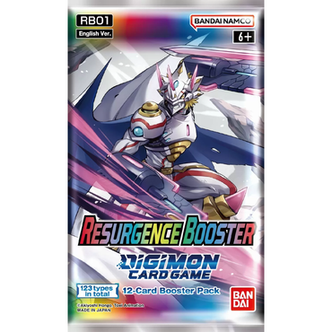 Digimon Card Game RB01 Resurgence Booster