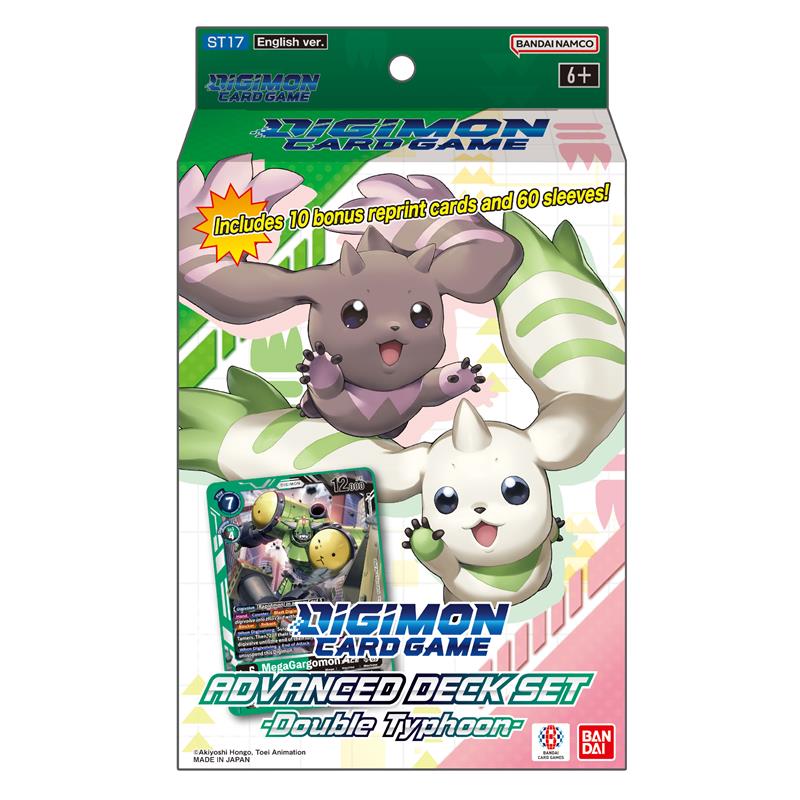 Digimon Card Game ST-17 Advanced Deck Double Typhoon (ETA Late March)