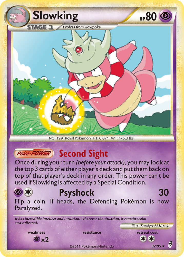 Slowking (32/95) [HeartGold & SoulSilver: Call of Legends]