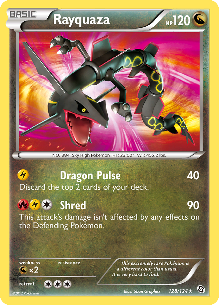 Rayquaza (128/124) [Black & White: Dragons Exalted]