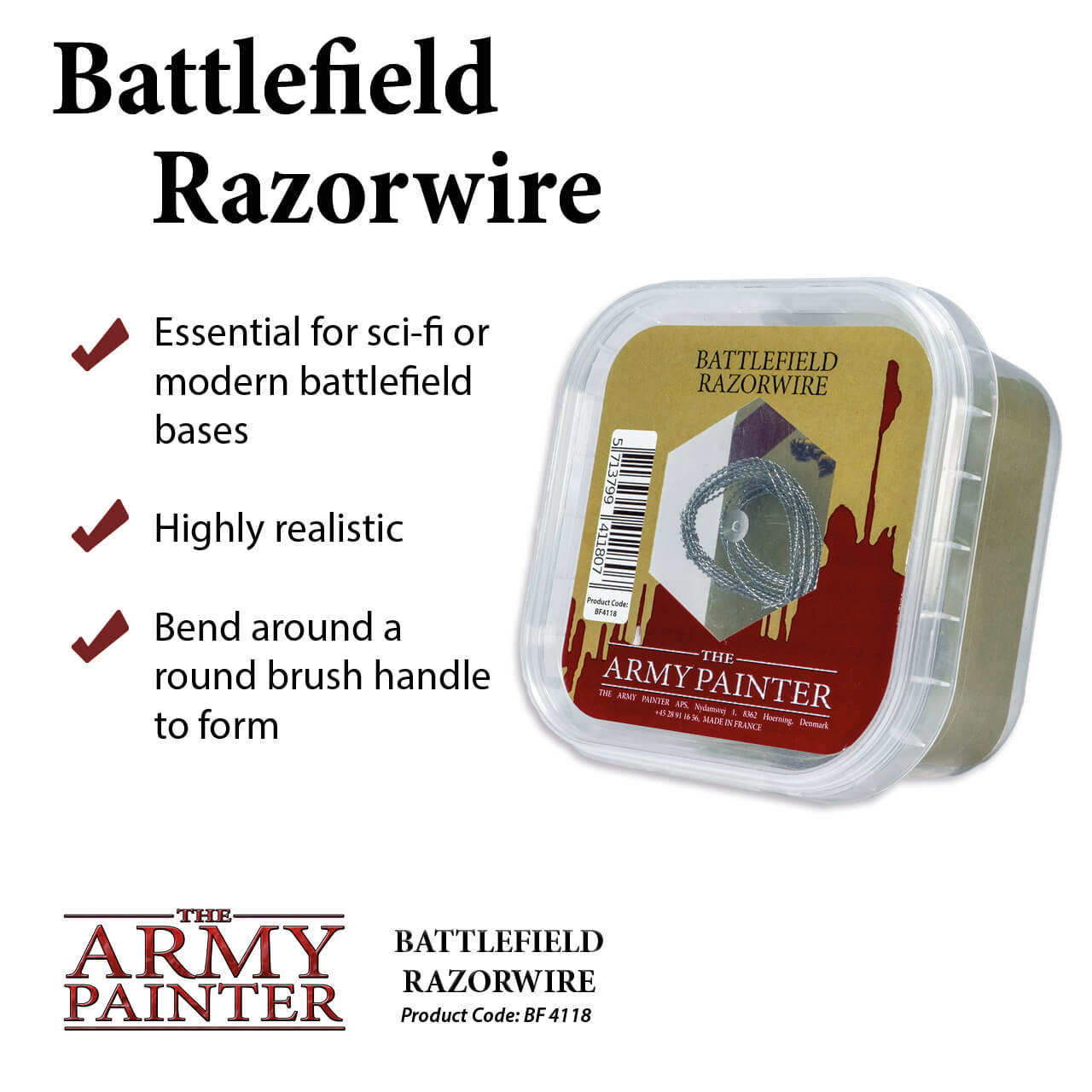 Battlefields - Basing: Razor Wire