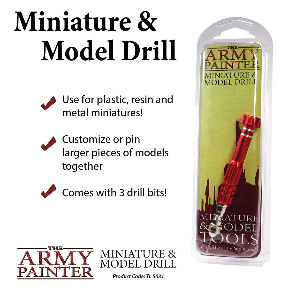 Tool - Miniature and Model Drill