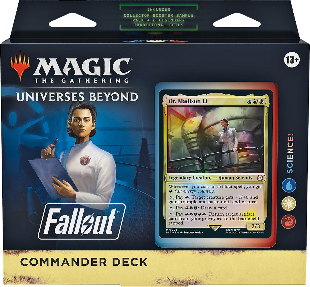 Fallout: Out of the Vault - Science! Commander Deck