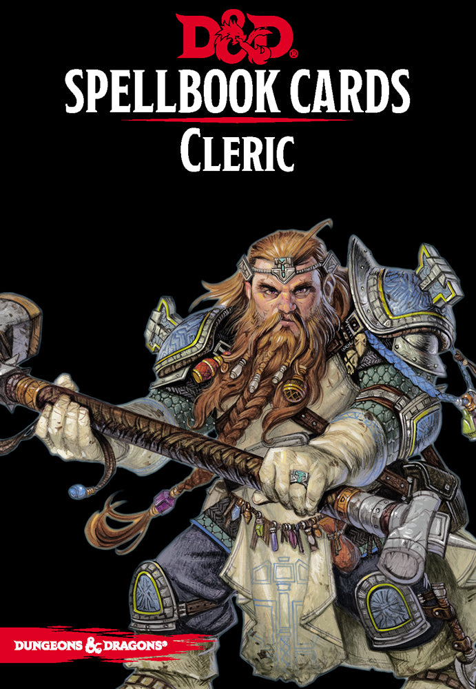 D&D: Spellbook Cards: Cleric Deck (149 Cards)