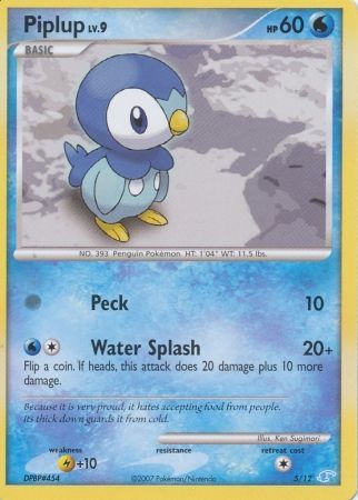 Piplup (5/12) [Diamond & Pearl: Trainer Kit - Manaphy]