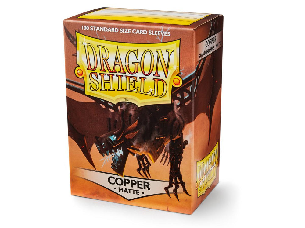 Dragon Shield Matte - Copper (100ct. In bag)
