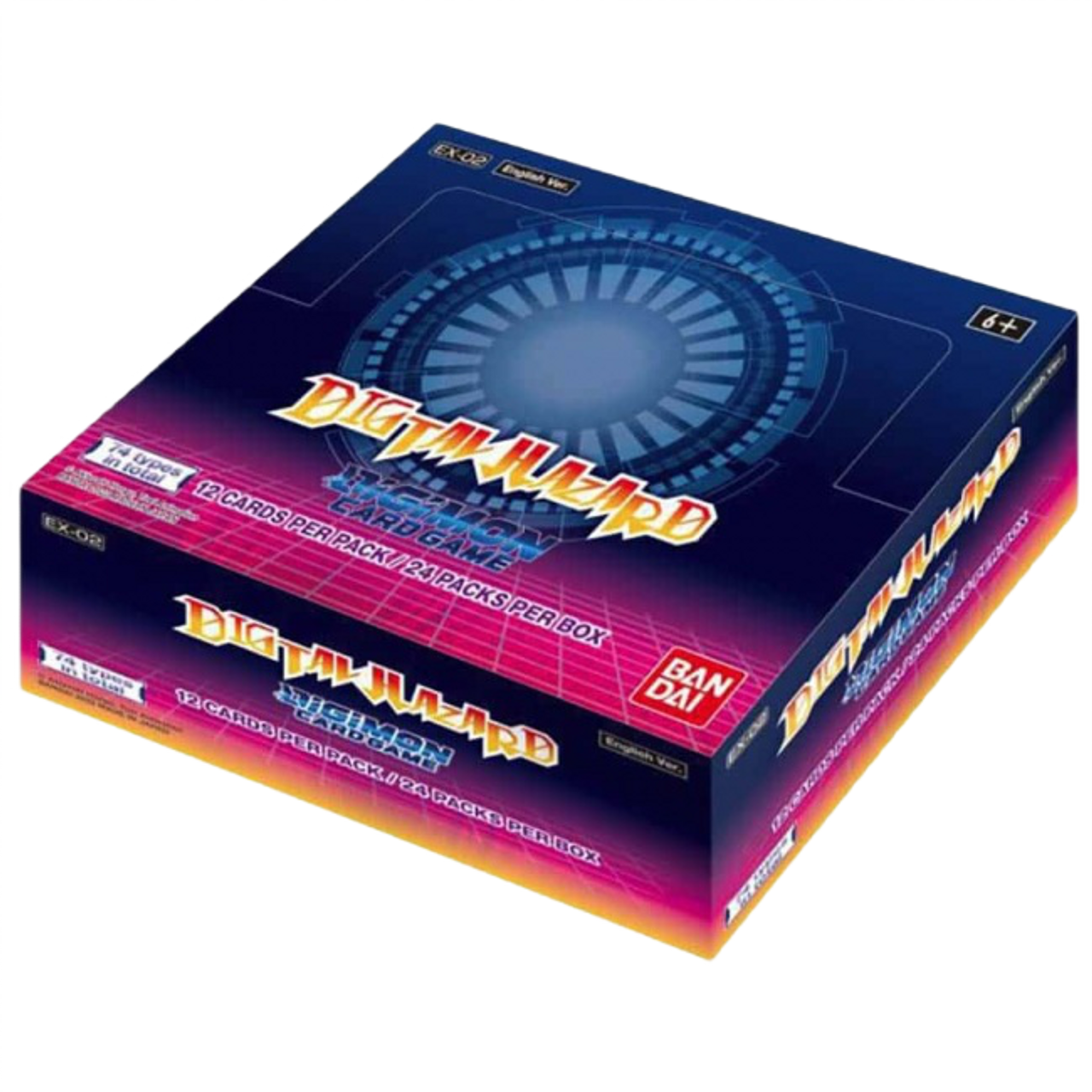 Digimon Card Game EX02 Digital Hazard Booster Box