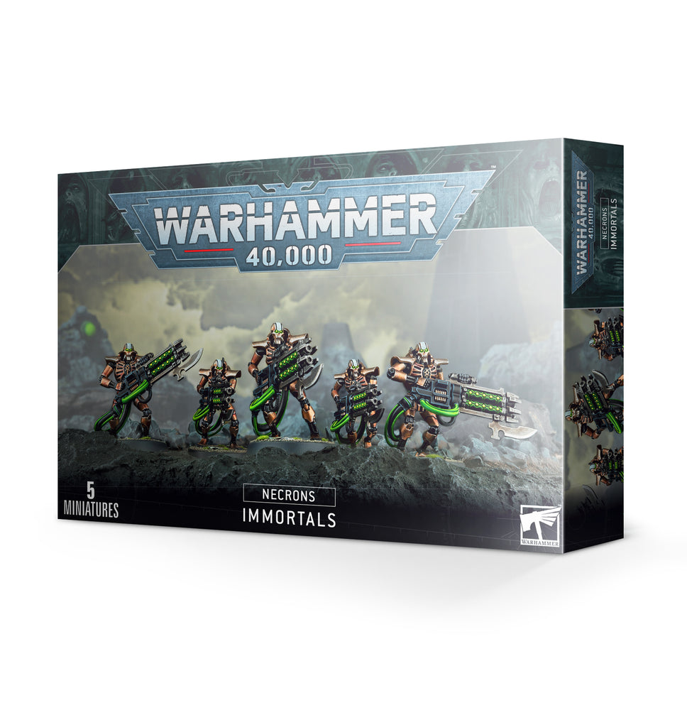 warhammer 40k, Necrons, Immortals, Deathmarks