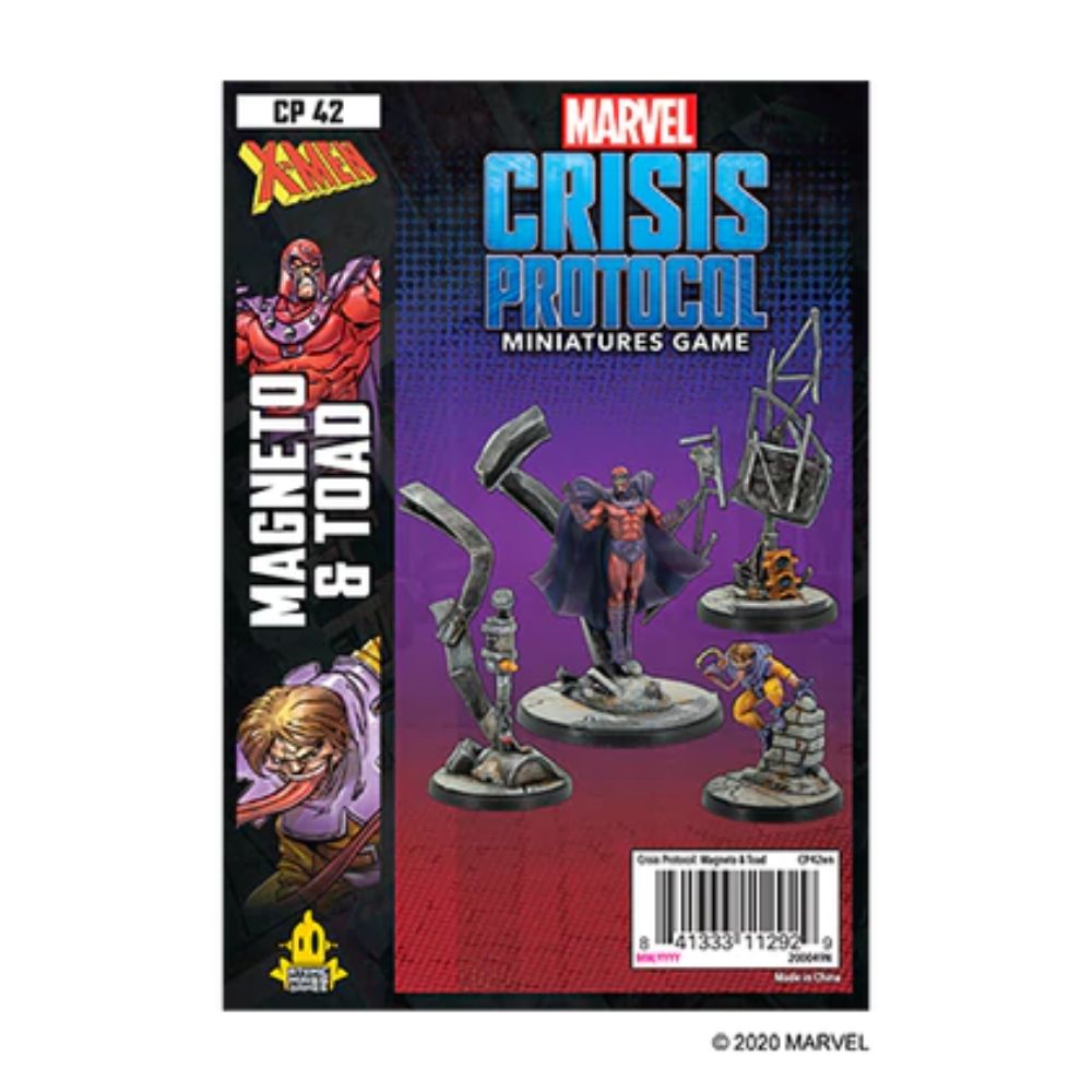 Marvel Crisis Protocol: Magneto and Toad Pack