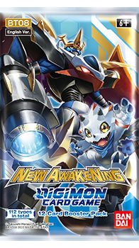 Digimon Card Game BT08 New Awakening Booster