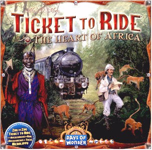 Ticket to Ride Map Collection: Vol 3 - Africa
