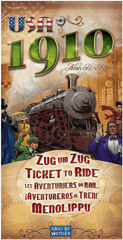 Ticket to Ride expansion: USA 1910