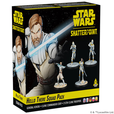 Star Wars Shatterpoint - General Obi-Wan Kenobi Squad Pack