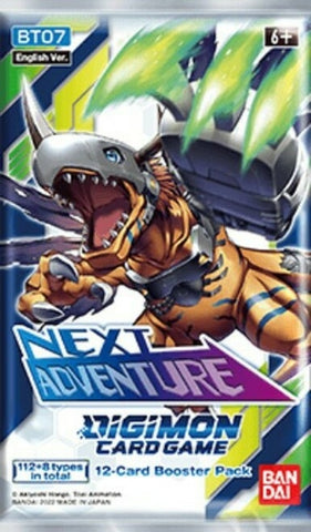 Digimon Card Game BT07 Next Adventure Booster