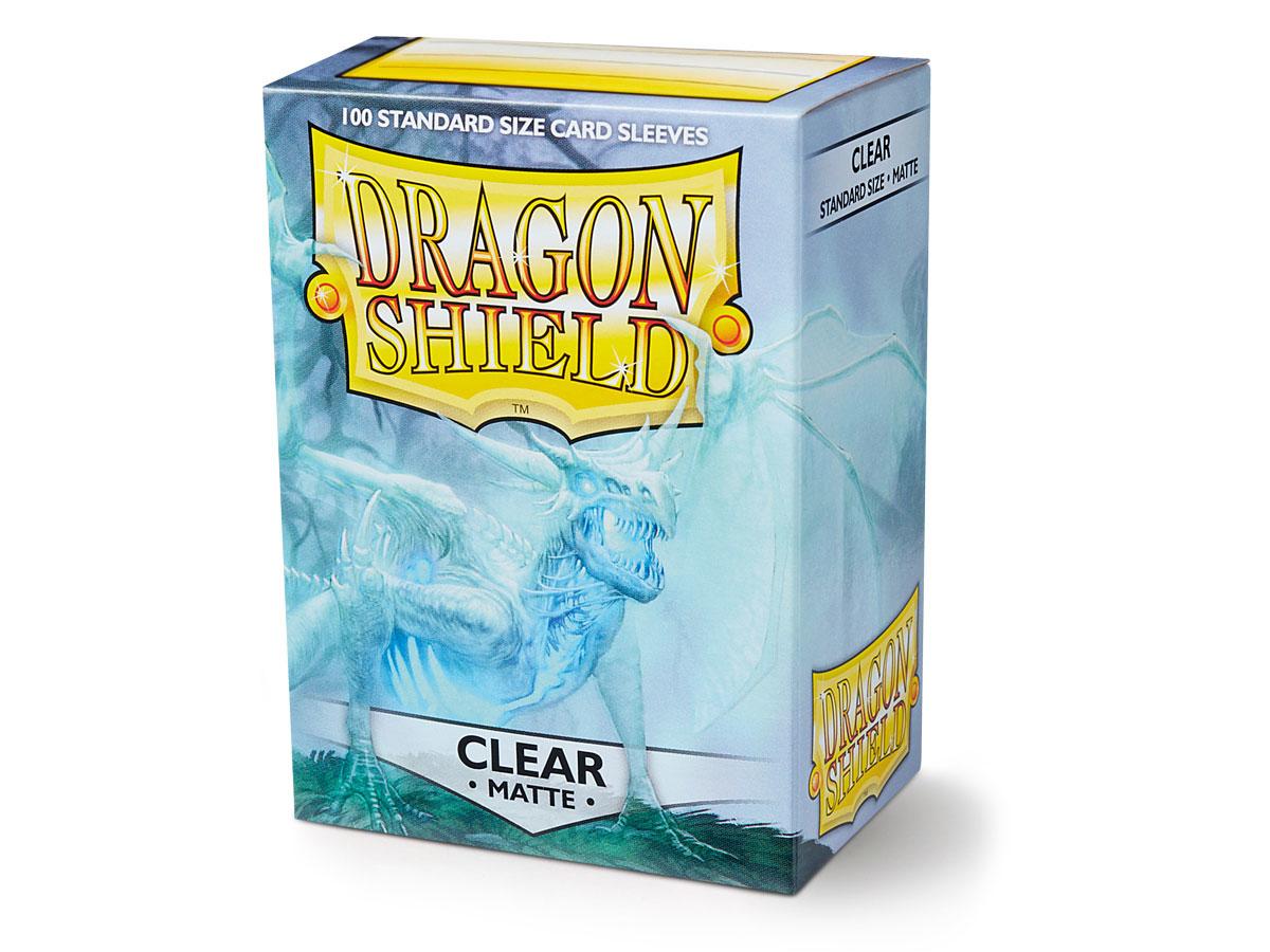 Dragon Shield Matte - Clear (100 ct. in box)