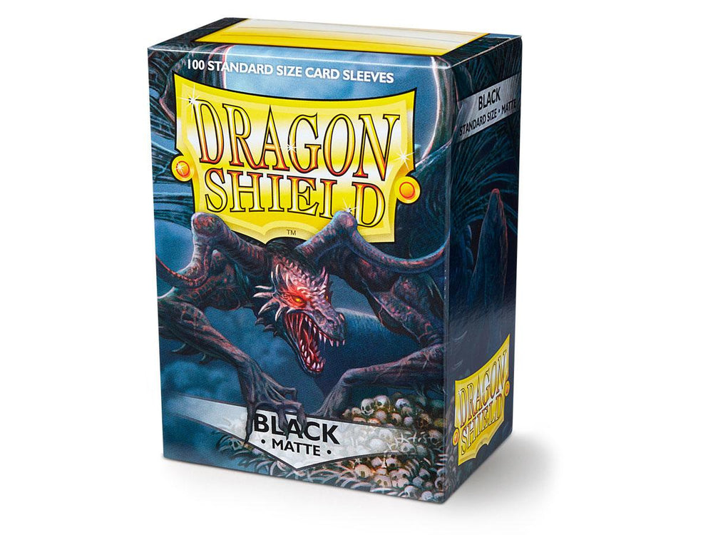 Dragon Shield Matte - Black (100 ct. in box)