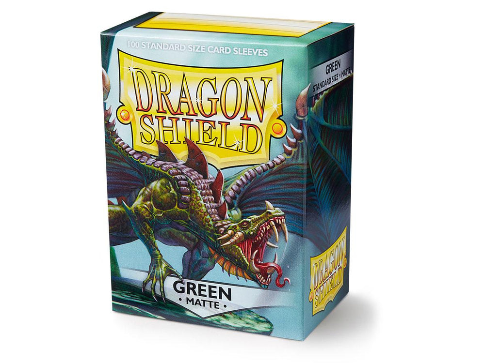 Dragon Shield Matte - Green (100 ct. in box)
