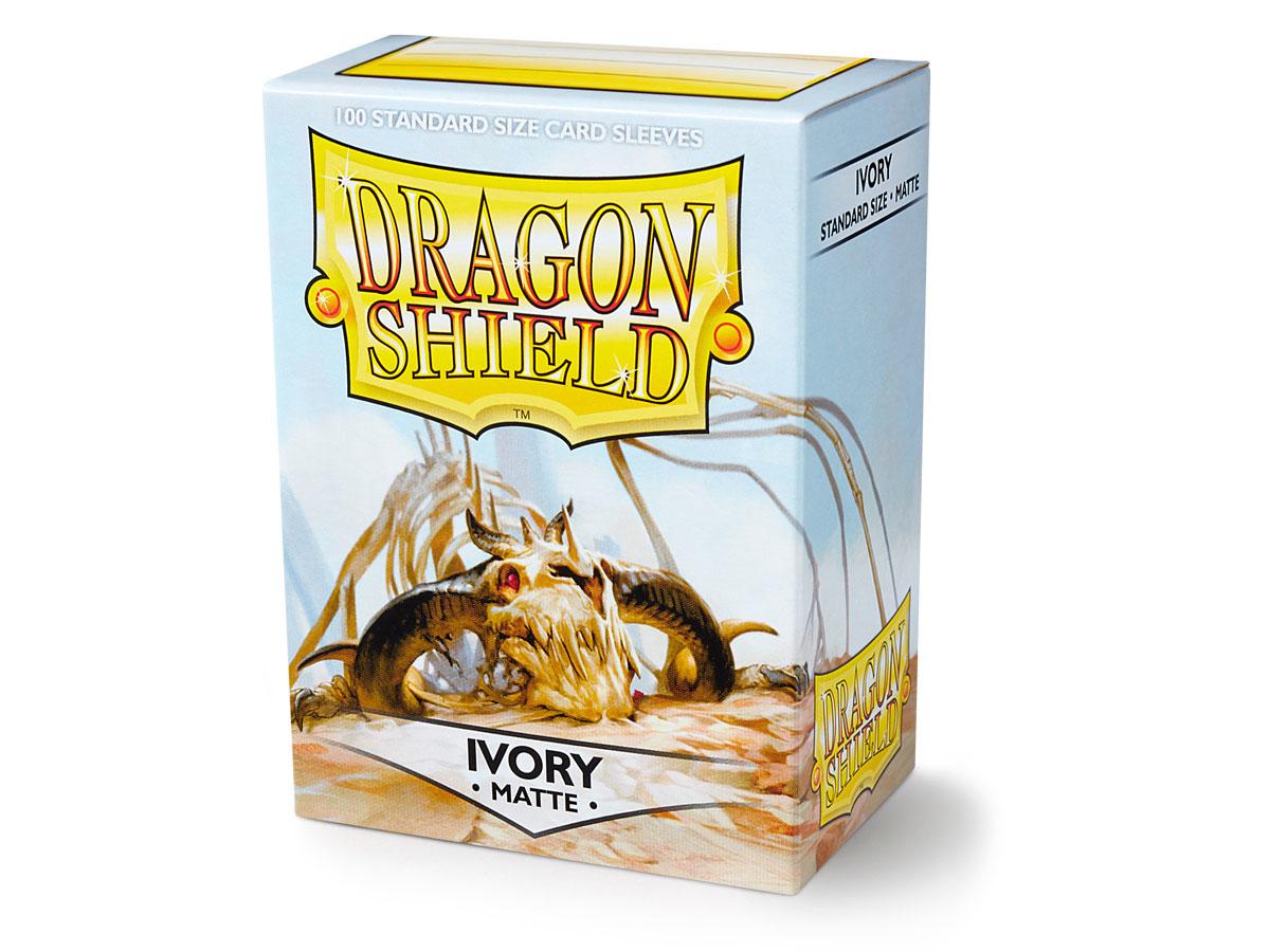 Dragon Shield Matte - Ivory (100 ct. in box)