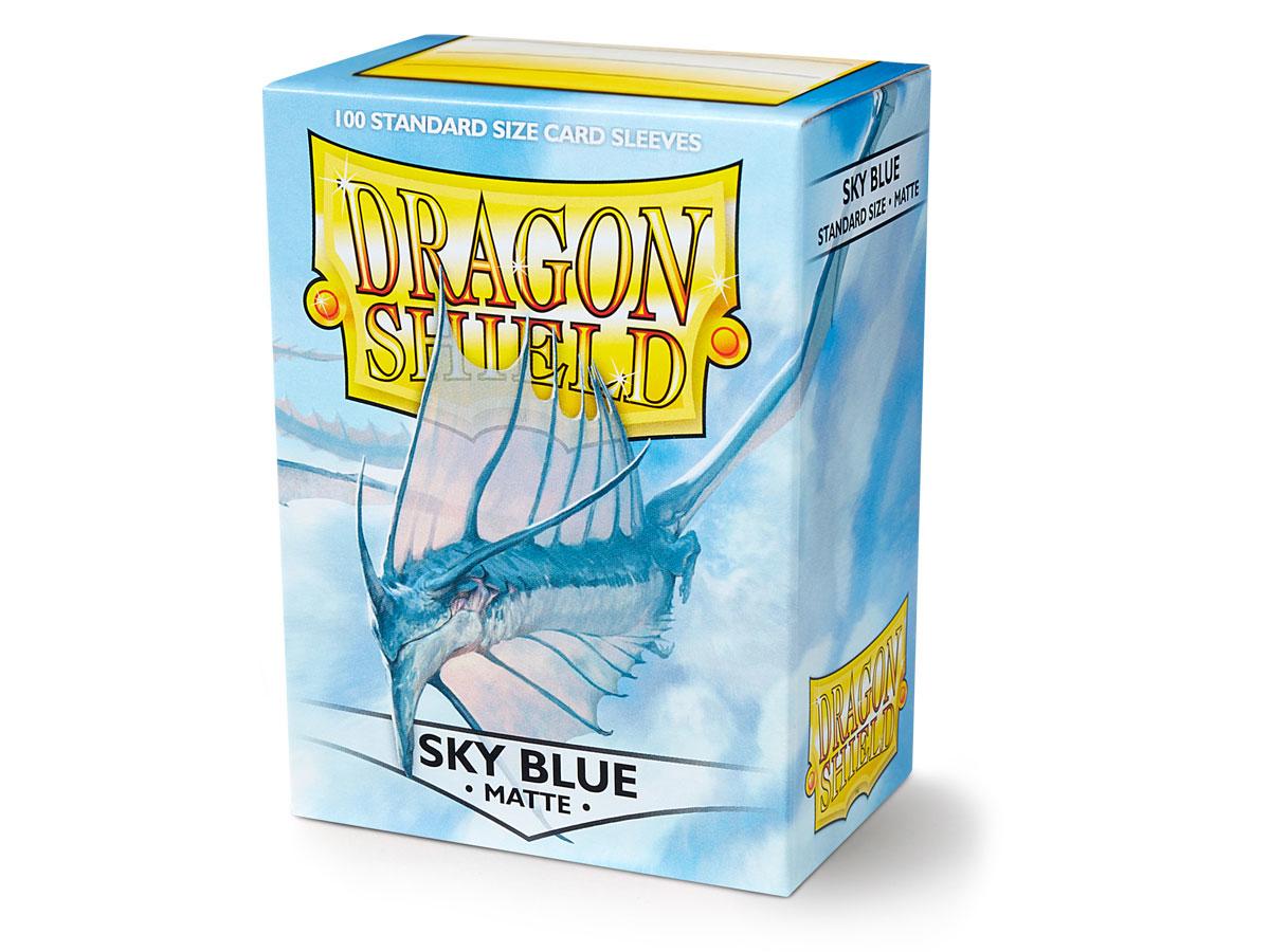 Dragon Shield Matte - Sky Blue (100 ct. in box)