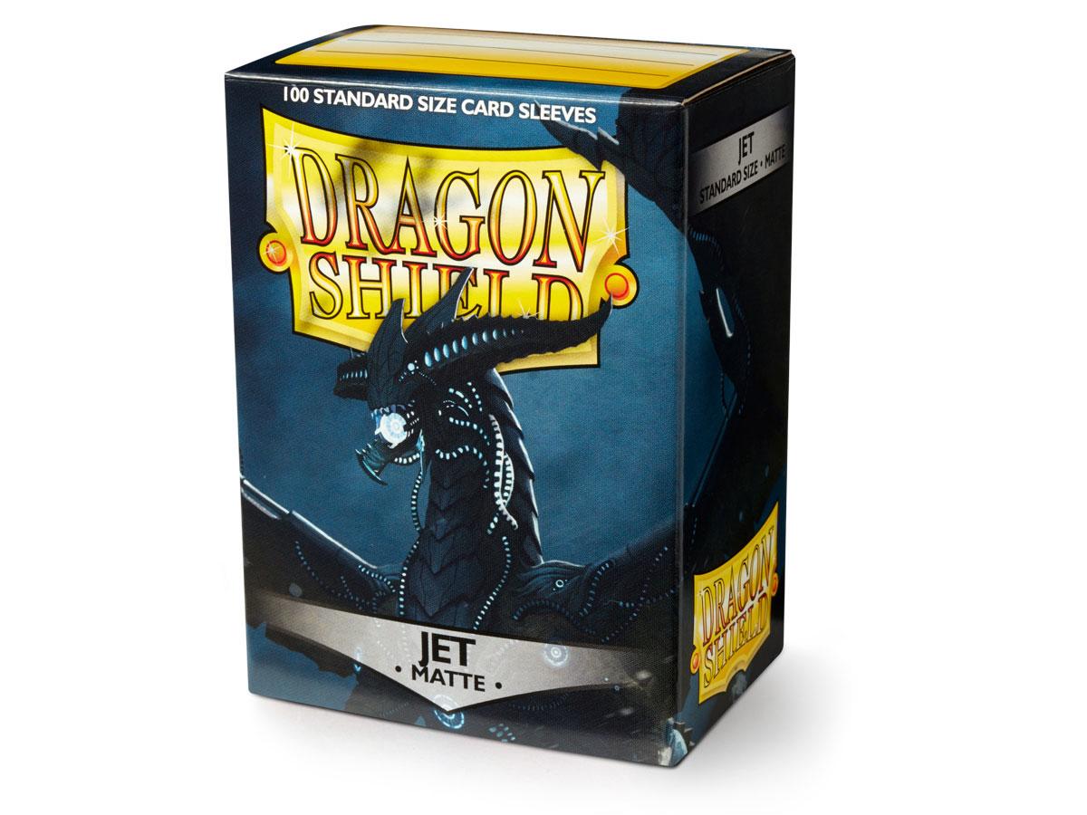 Dragon Shield Matte - Jet (100 ct. in box)