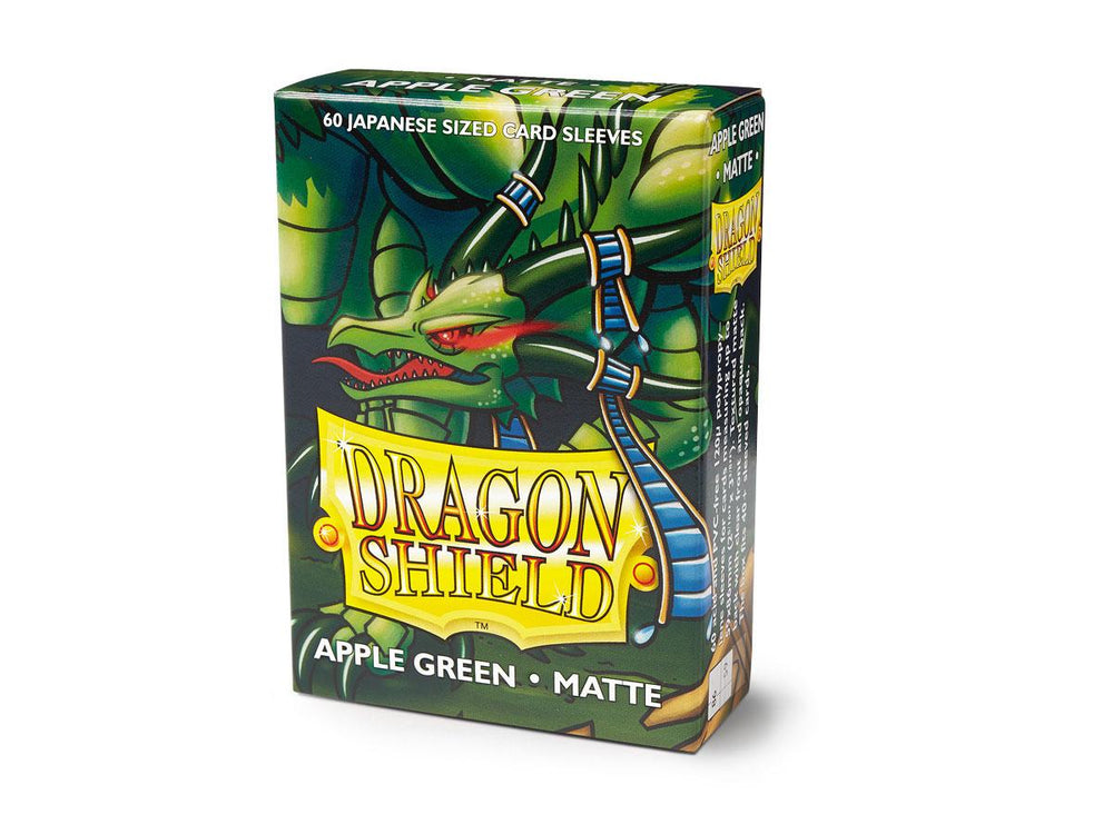 Dragon Shield Matte Japanese Sleeves - Apple Green (60 ct. In box)