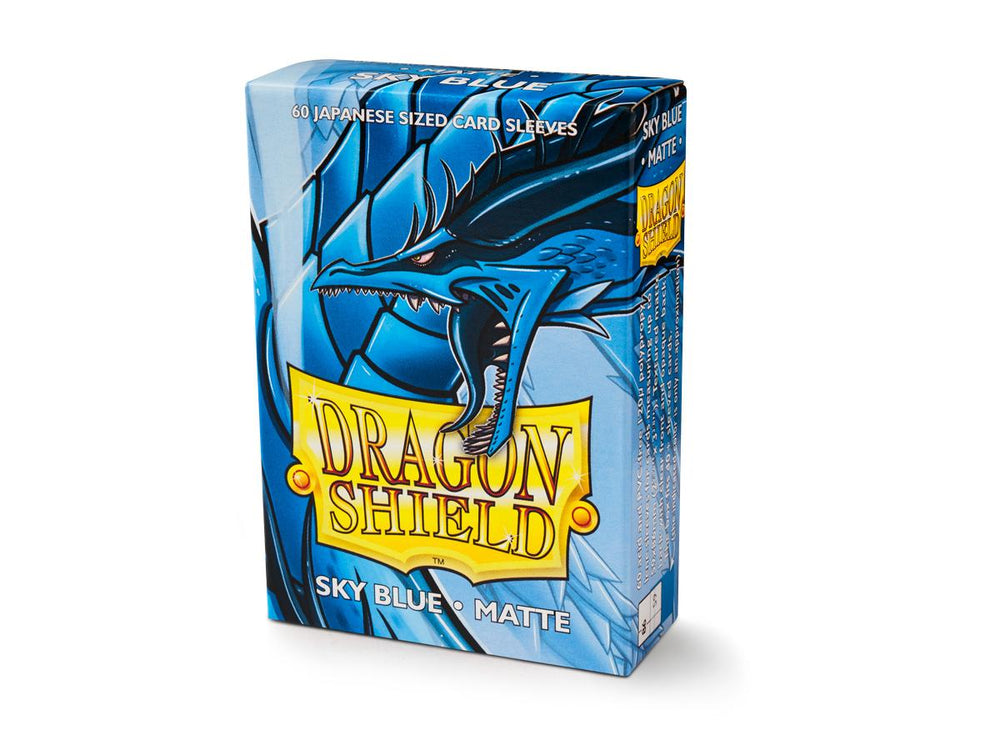 Dragon Shield Matte Japanese Sleeves - Sky Blue (60 ct. In box)