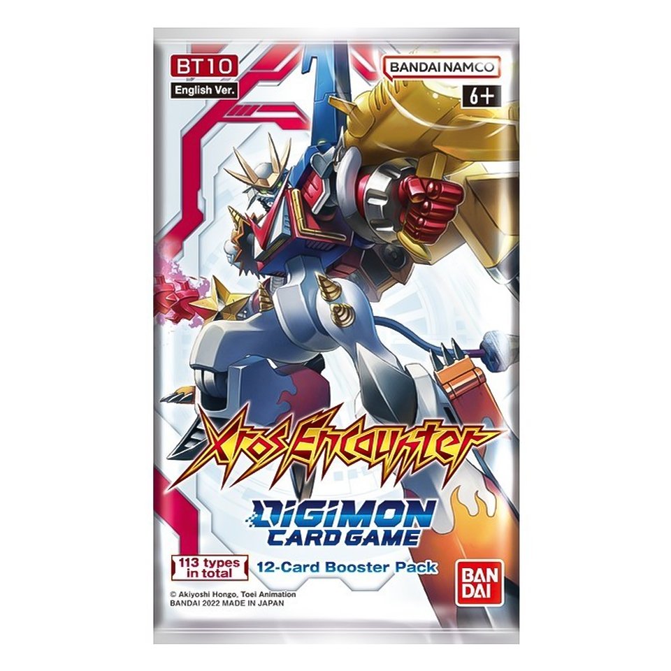 Digimon Card Game BT-10 Xros Encounter Booster