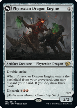 Phyrexian Dragon Engine [The Brothers' War]