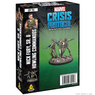 Marvel Crisis Protocol - Nick Fury, Sr. & Howling Commandos