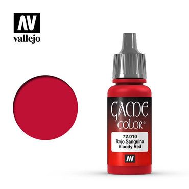 GAME COLOR 72.010 BLOODY RED 17ML