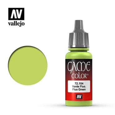 GAME COLOR 72.104 FLUO GREEN 17ML