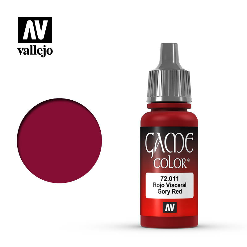 GAME COLOR 72.011 GORY RED 17ML