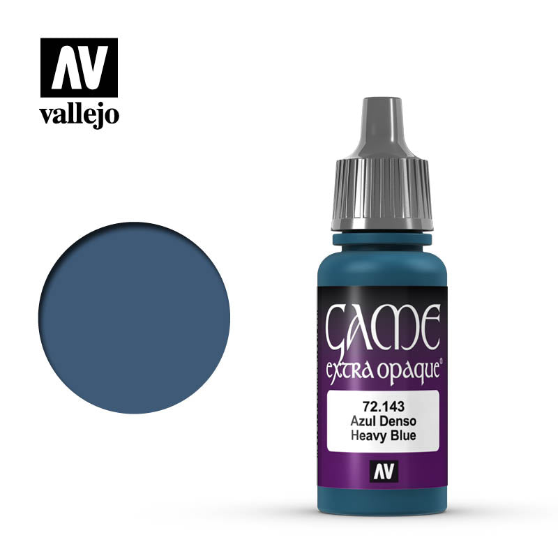 GAME COLOR EXTRA OPAQUE 72.143 HEAVY BLUE 17ML