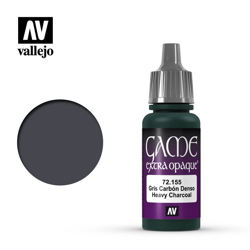 GAME COLOR EXTRA OPAQUE 72.155 HEAVY CHARCOAL 17ML