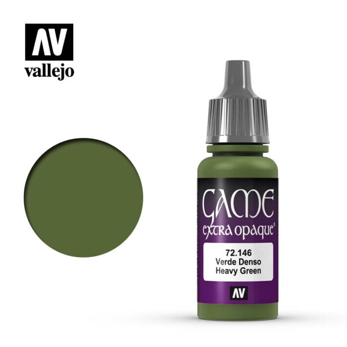 GAME COLOR EXTRA OPAQUE 72.146 HEAVY GREEN 17ML