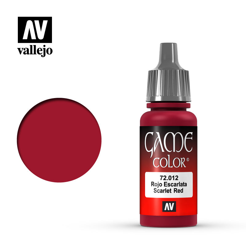 GAME COLOR 72.012 SCARLETT RED 17ML