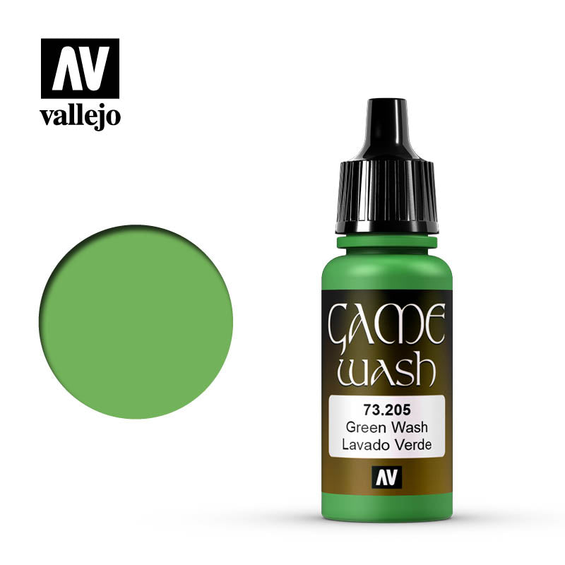 GAME COLOR WASH 73.205 GREEN 17ML