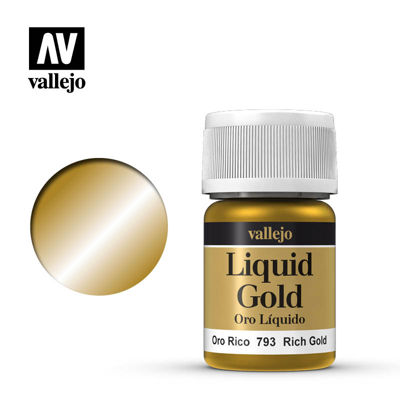 MODEL COLOR LIQUID GOLD 70.793 RICH GOLD 35ML (ALCOHOL BASED)