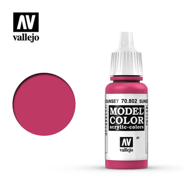 MODEL COLOR 70.802 SUNSET RED 17ML
