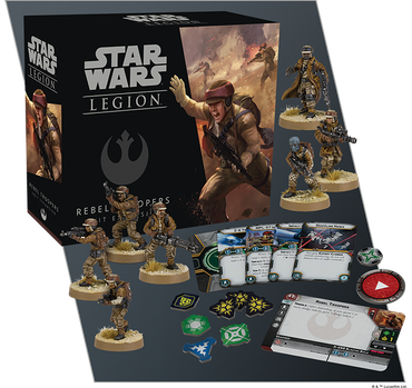 Star Wars Legion Rebel Troopers Unit Rebel Expansion