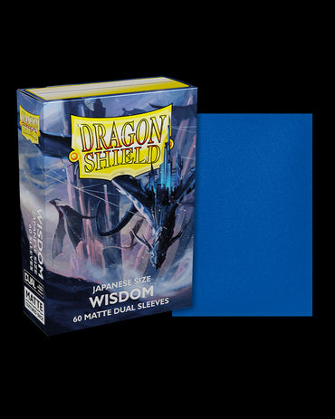 Dragon Shield Sleeves Japanese size: Dual Matte Wisdon